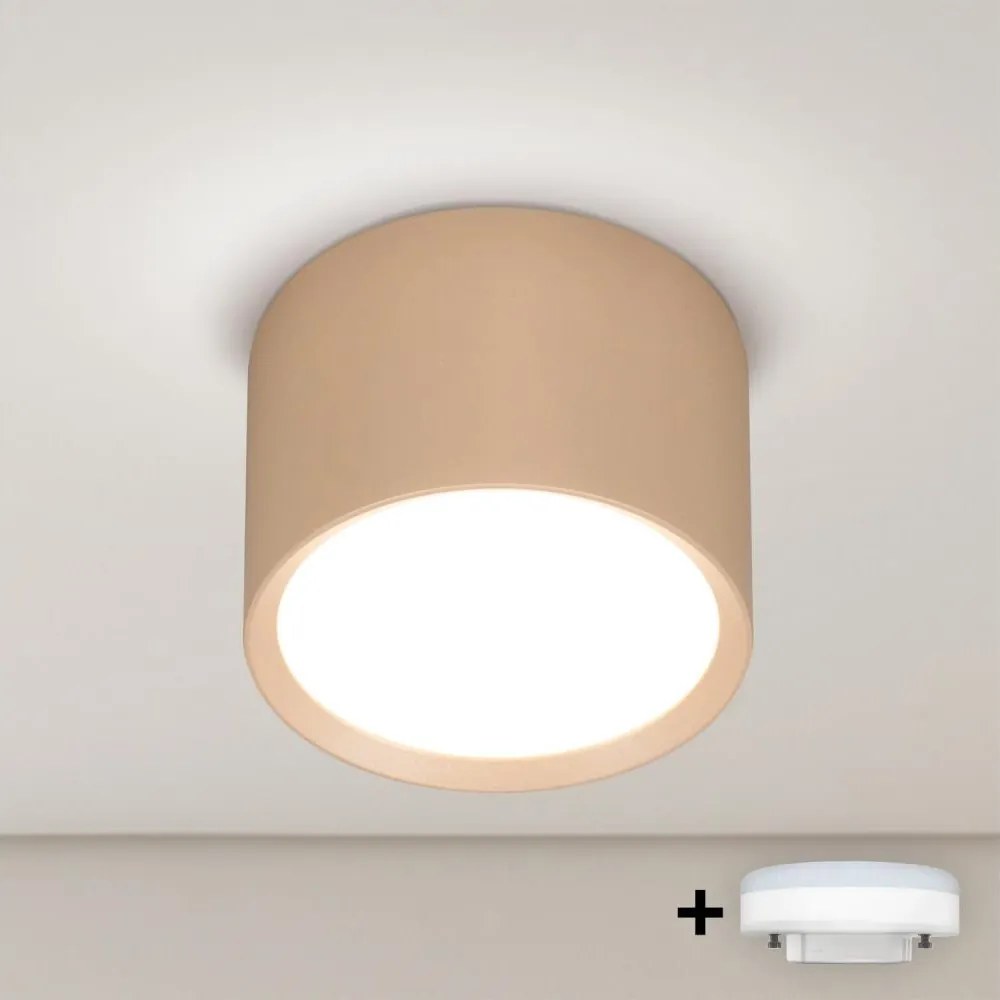 Brilagi - LED Faretto SMOOTH 1xGX53/15W/230V beige