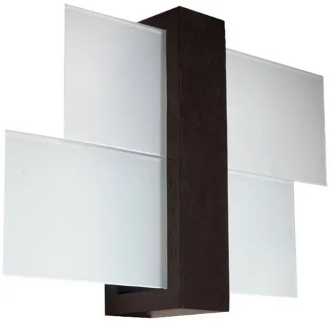 Brilagi -  Applique a LED HERA 1xE27/7,5W/230V wenge