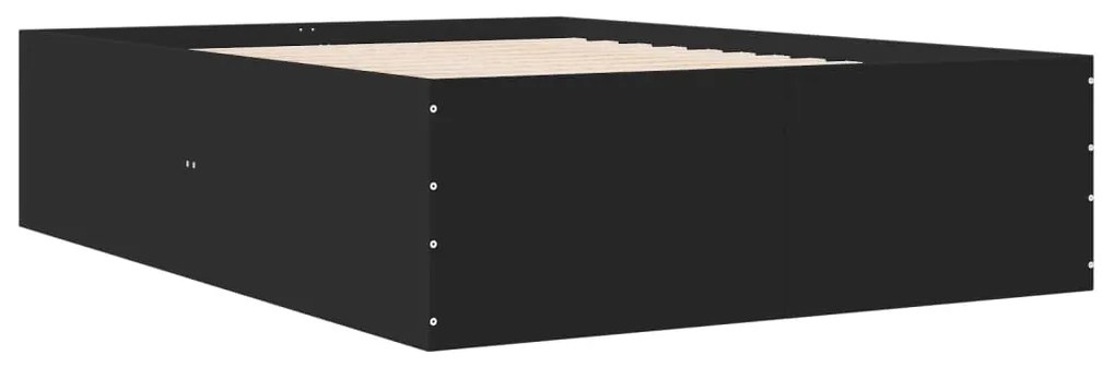 Giroletto nero 135x190 cm in legno multistrato