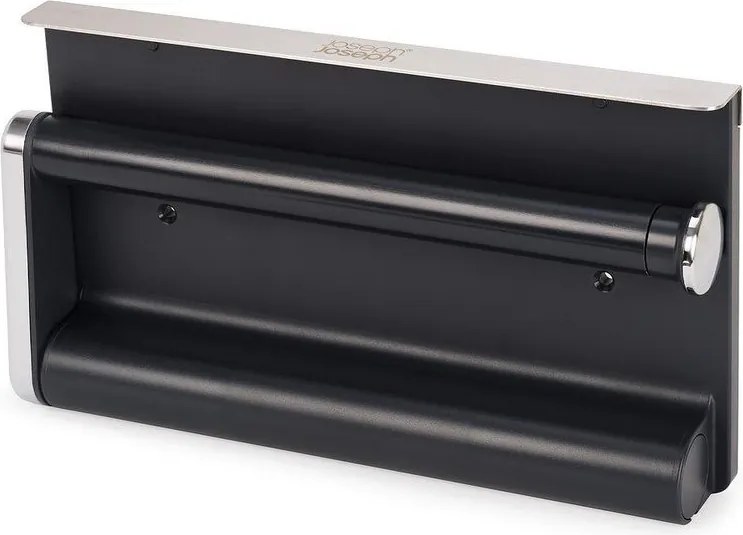Portarotolo da cucina da parete da parete argentato in plastica RollGrip – Joseph Joseph