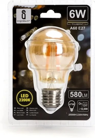 Lampadina LED A60 E27/6W/230V 2200K - Aigostar