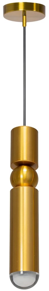 Lampada Da Soffitto Pensile Metallico Oro APP470-1CP