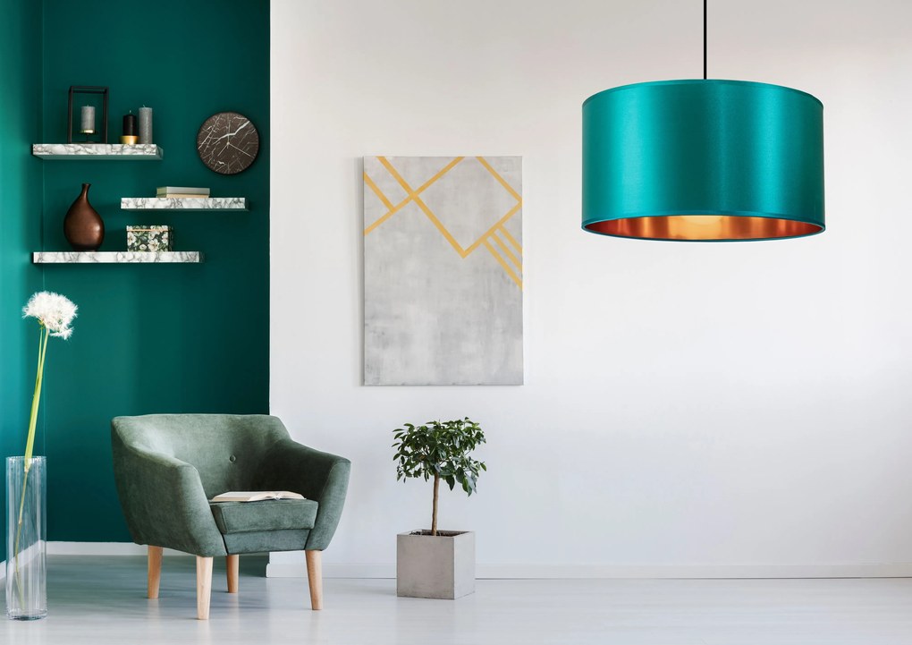 Lampada Pensile Blue Gold 36cm APP953-1CP