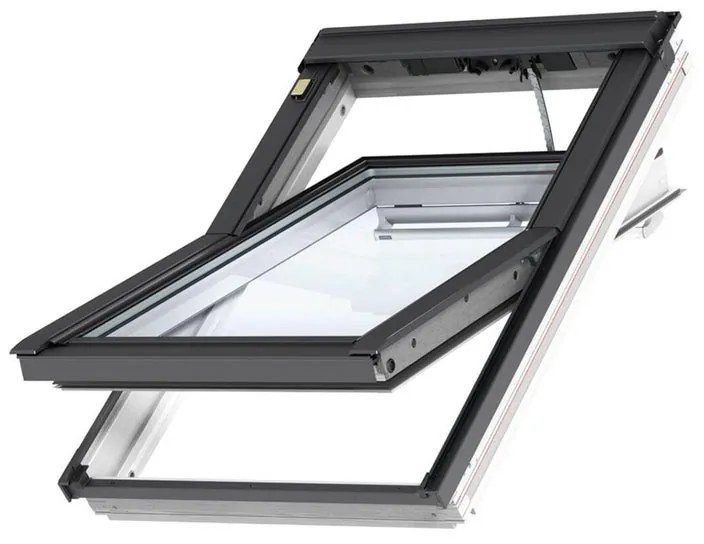 Finestra da tetto (faccia inclinata) VELUX GGL PK10 206821 elettrico L 94 x H 160 cm bianco e grigio antracite