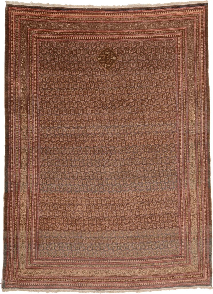 Senneh Tappeto persiano 140x190 (Iran) Annodato A Mano