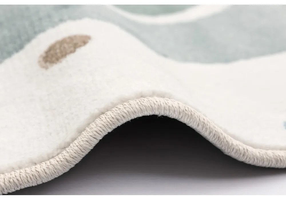 Tappeto per bambini verde e avorio ø100 cm Joyful Mint – FD