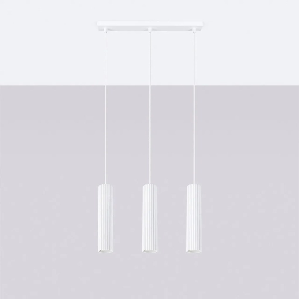 Lampada a Sospensione 3xGU10 in Alluminio KARBON 3L