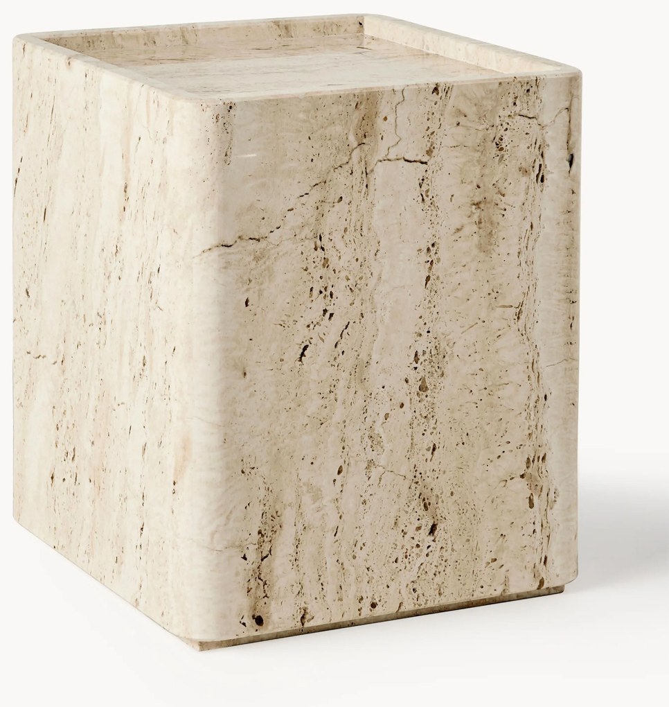 Tavolino in travertino Pietra