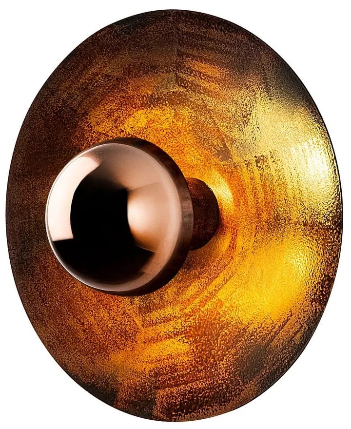 Lampada da parete color bronzo ø 28 cm Kurt - Opviq lights