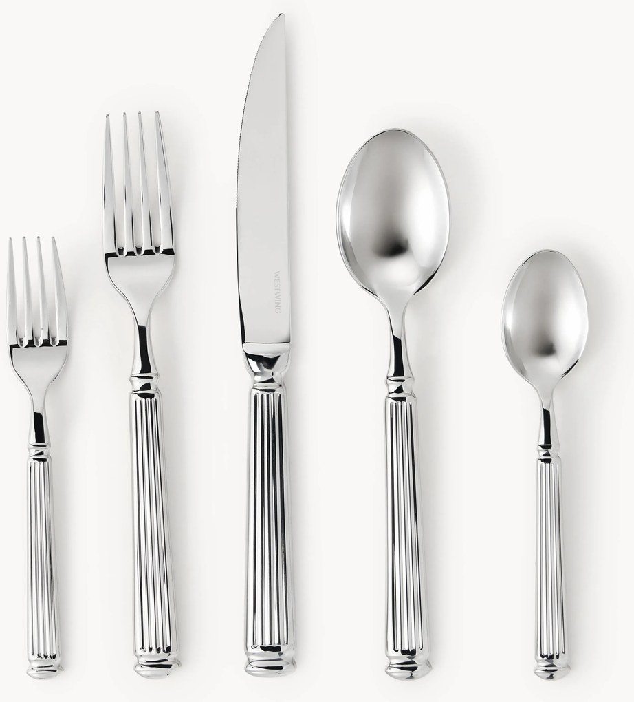Set di posate lucide Rick, varie misure