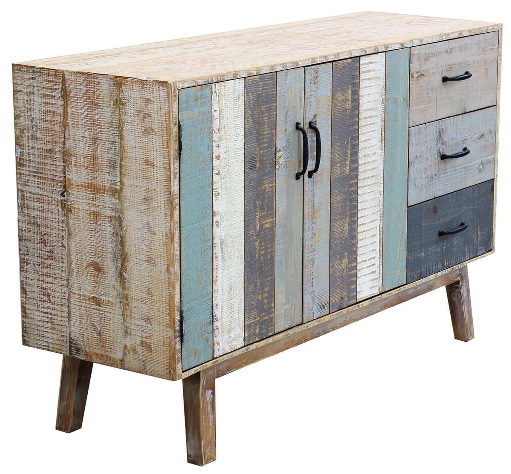 COLORWOOD - mobile 3 cassetti 2 ante