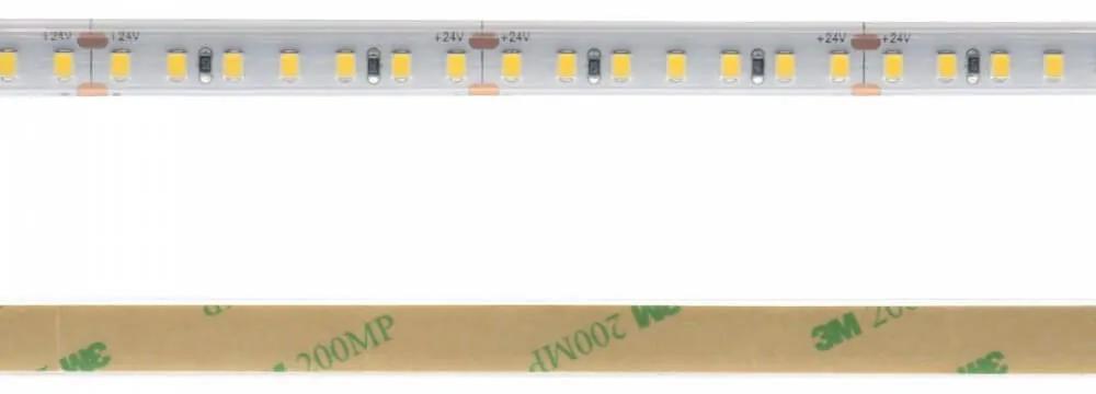 Striscia LED Professional 2835/140 - IP67 - 15W/m - 5m - 24V Colore  Bianco Caldo 2.700K