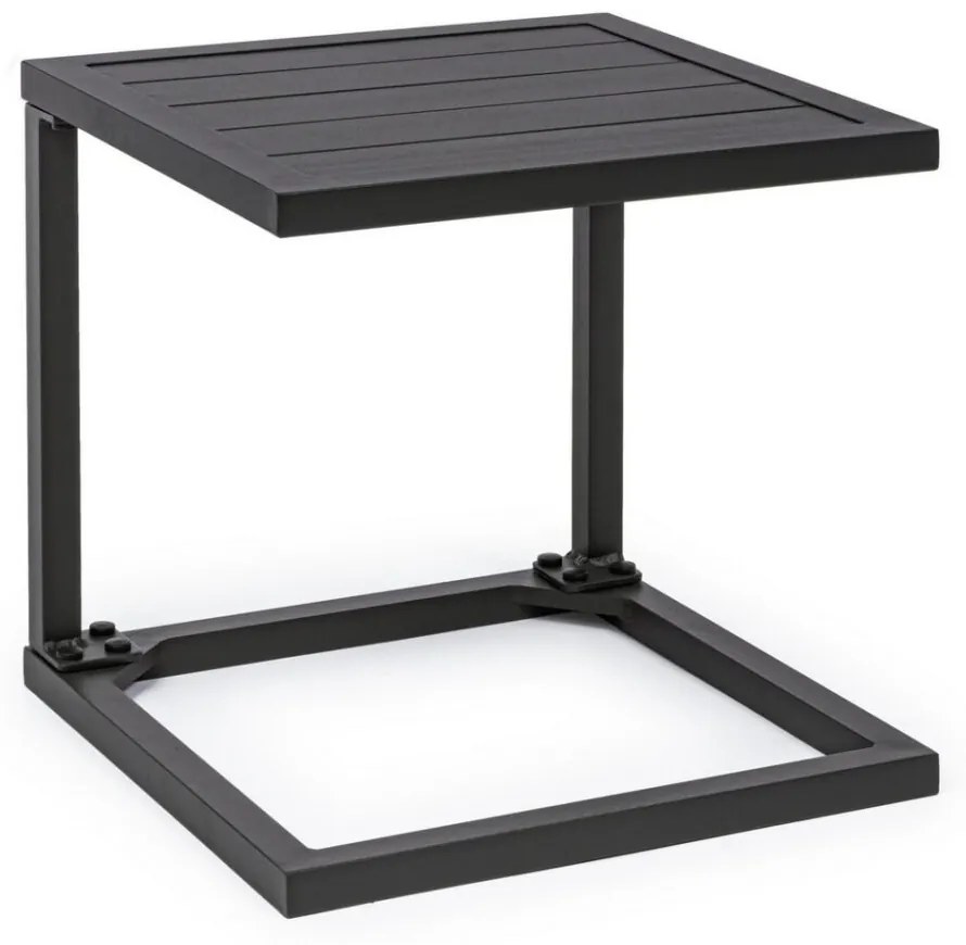 Tavolino HILDE antracite 40×40 cm