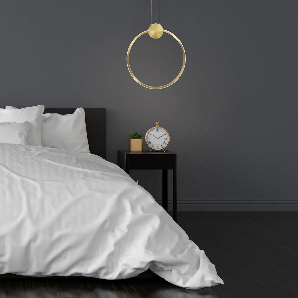 Lampada da soffitto LED APP1399-CP GOLD 50cm