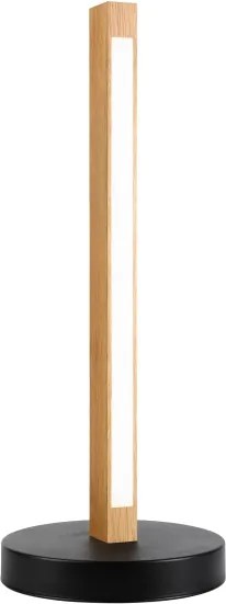 Lampada da tavolo LED VERDE LED/10W/230V 3000K rovere/nero