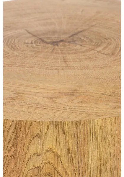 Tavolino BROOKLYN 45x45 cm nero/beige