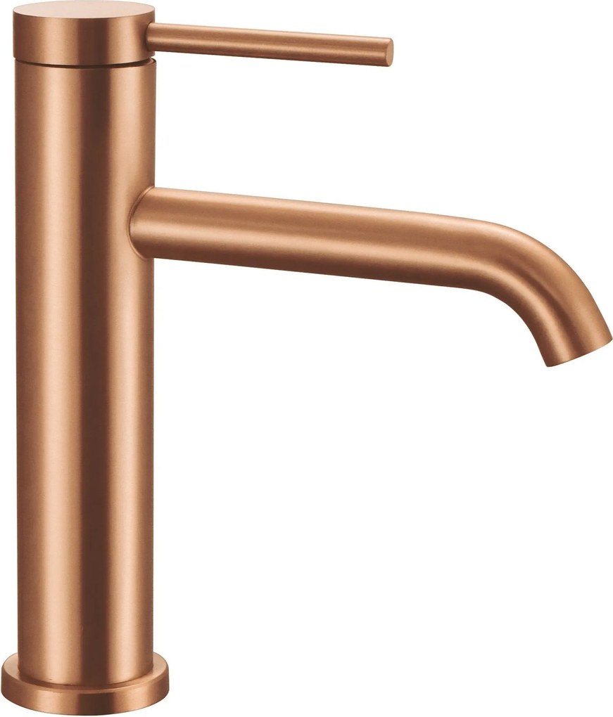 Rubinetto da lavabo Rea CLIF Brush Copper Low