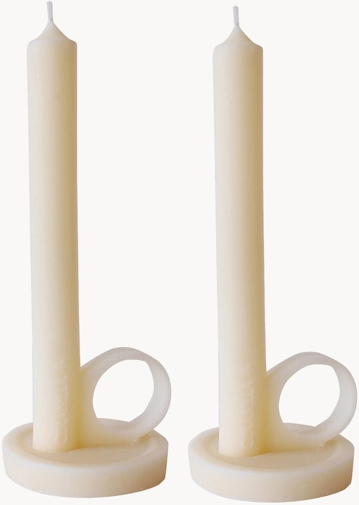 Set di 2 candele fatte a mano Kand