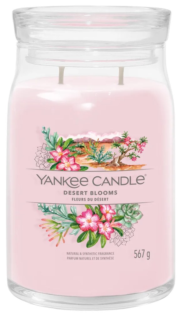 Desert Blooms, candela giara grande Yankee Candle