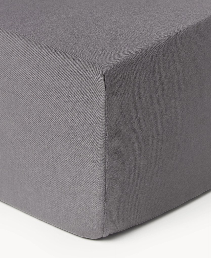 Lenzuolo con angoli boxspring in jersey Thany
