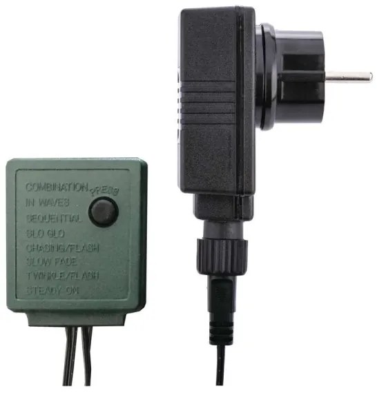 Catena natalizia LED da esterno CHAIN 180xLED/8 funzioni 8m IP44 bianco freddo