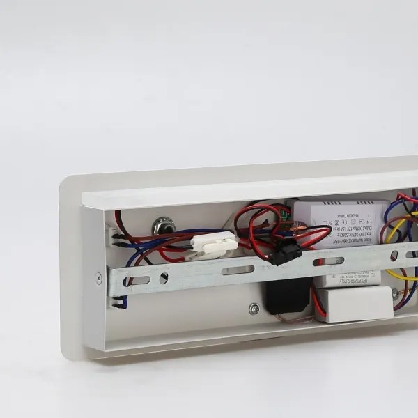 Immax 08285L-LED Applique con ripiano, USB e ricarica wireless LED/3W/230V + LED/3W