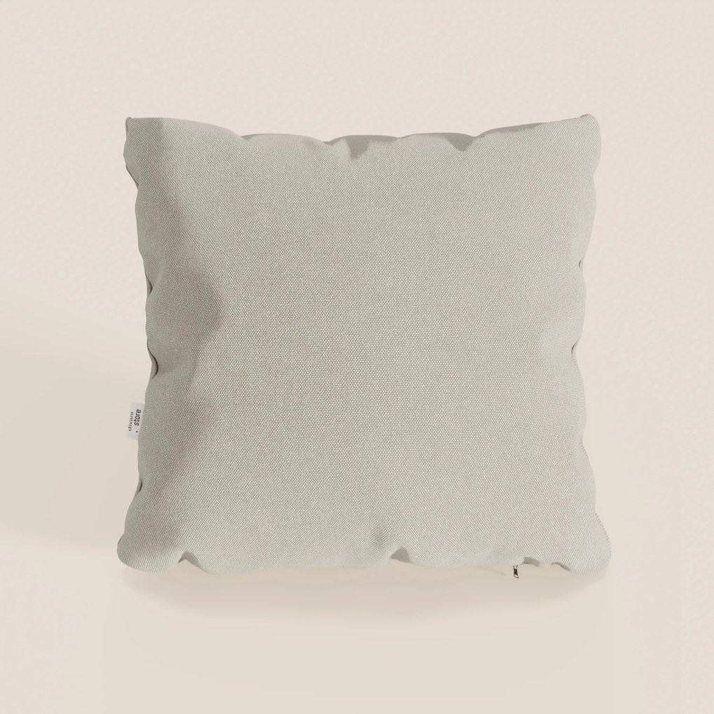 Honey cuscino disponibile in diversi colori realizzato in tessuto simil cotone impermeabile T13 panna