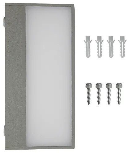 LED Applique da esterno LED/9W/230V 4000K IP65