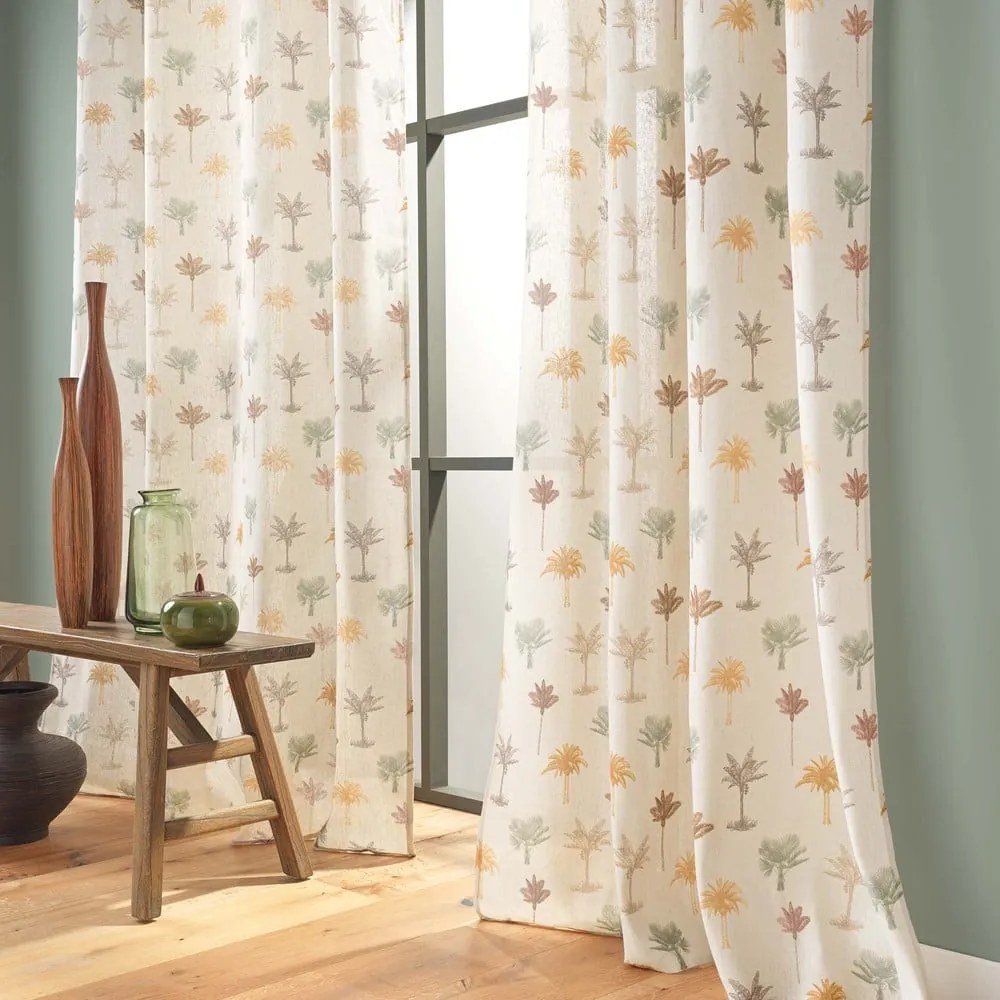 Tenda beige 140x280 cm Palmelia – douceur d'intérieur