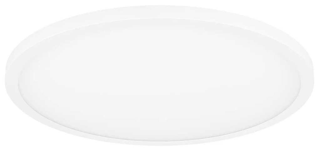 Plafoniera Moderna Sarsina-Z Alluminio Bianco Luce Led Integrato 33,5W