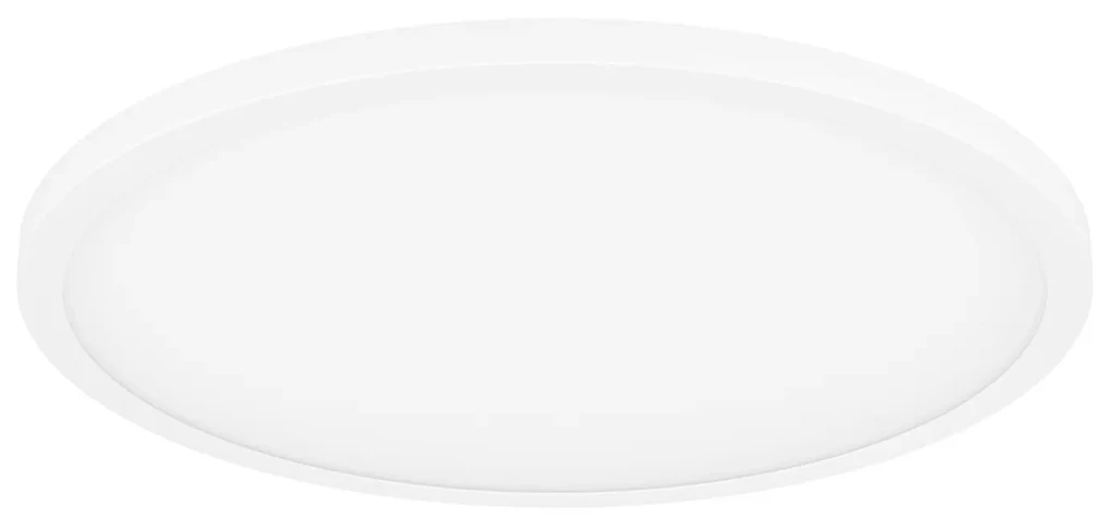 Plafoniera Moderna Sarsina-Z Alluminio Bianco Luce Led Integrato 33,5W