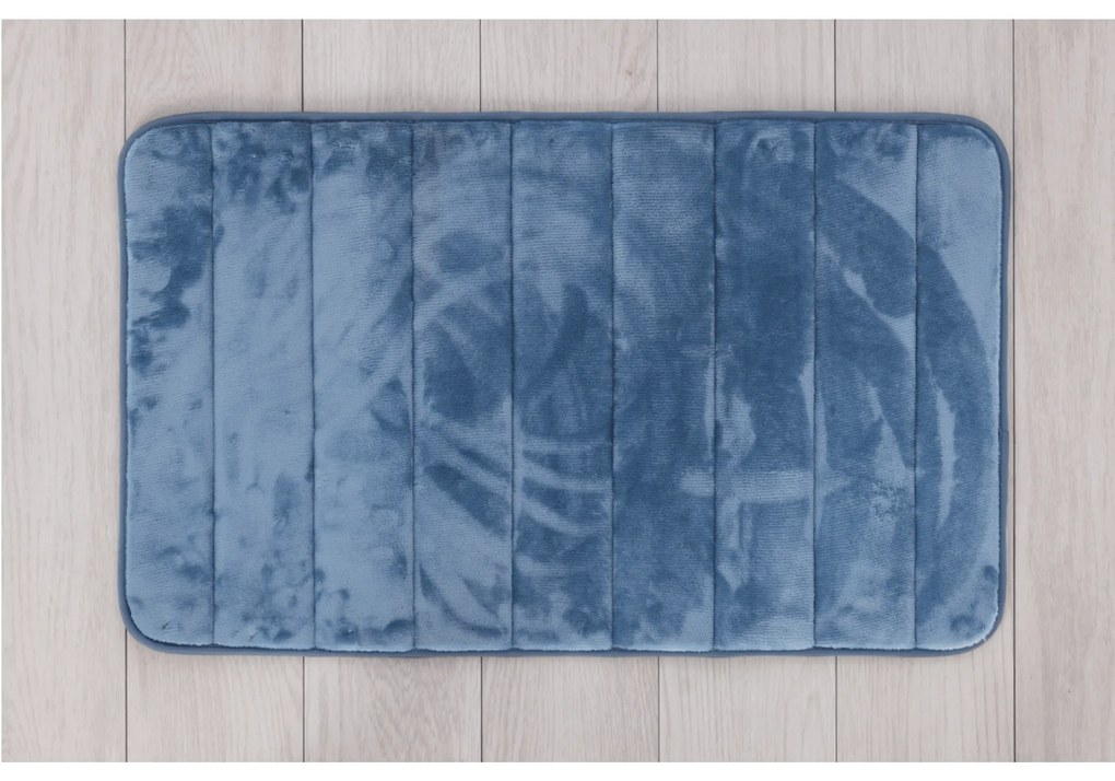 Tappeto Doccia Antiscivolo 45x75 Cm Feridras "Memo" Blu Pastello