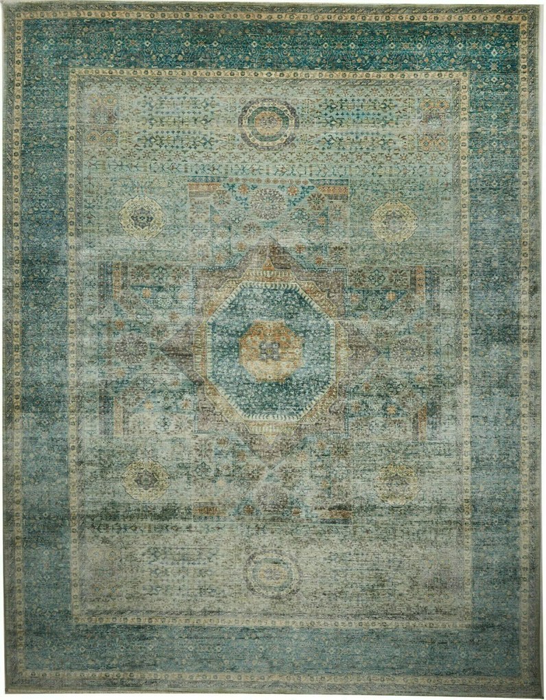 Mamluk Tappeto orientale 350x270 Grigio (Pakistan) Annodato A Mano