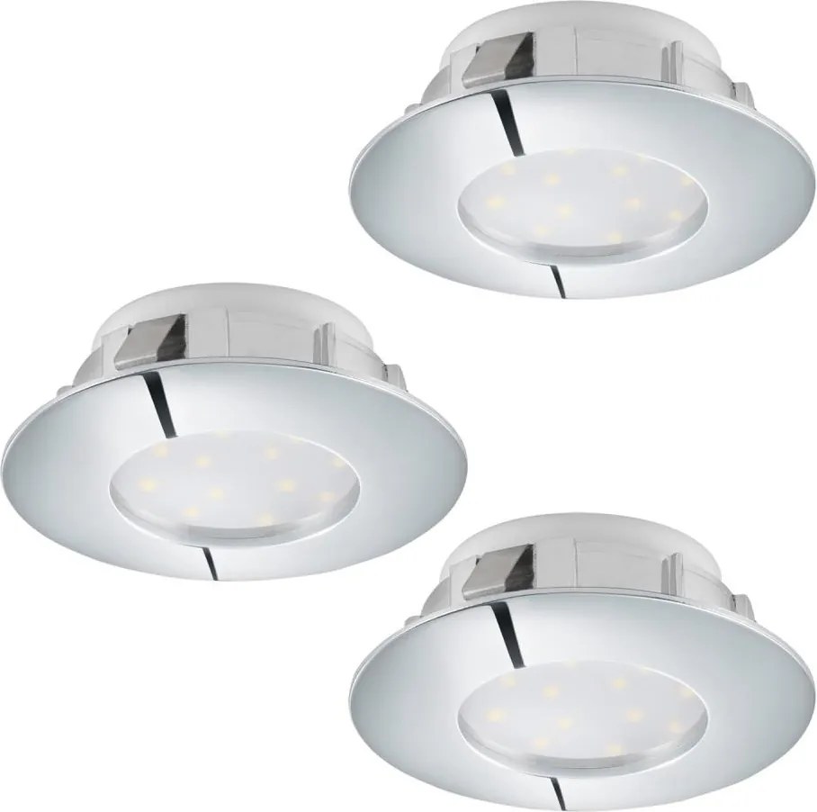 Eglo 95822 - Set da 3 faretti LED da incasso PINEDA LED/4,9W/230V