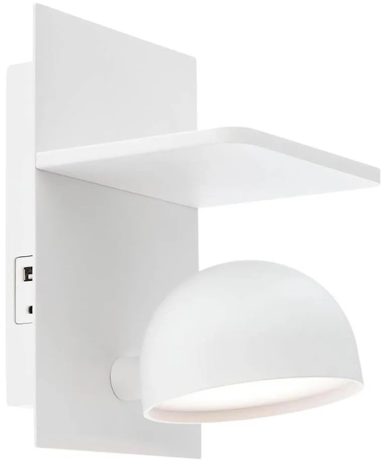 Redo 01-3491 - Luce Spot da parete a LED SEIBI LED/7W/230V USB CRI 90 bianco