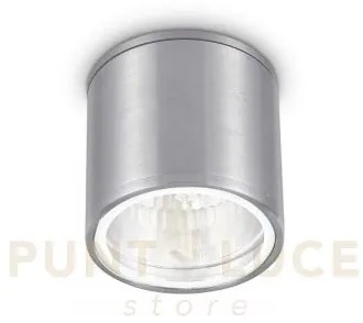 Lampada da soffitto gun pl1 alluminio