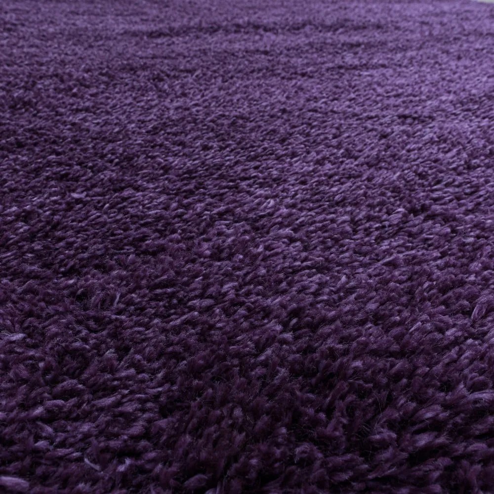 Tappeto viola scuro 200x290 cm Fluffy - Ayyildiz Carpets