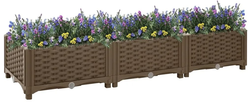 Fioriera Rialzata 120x40x23 Cm İn Polipropilene /