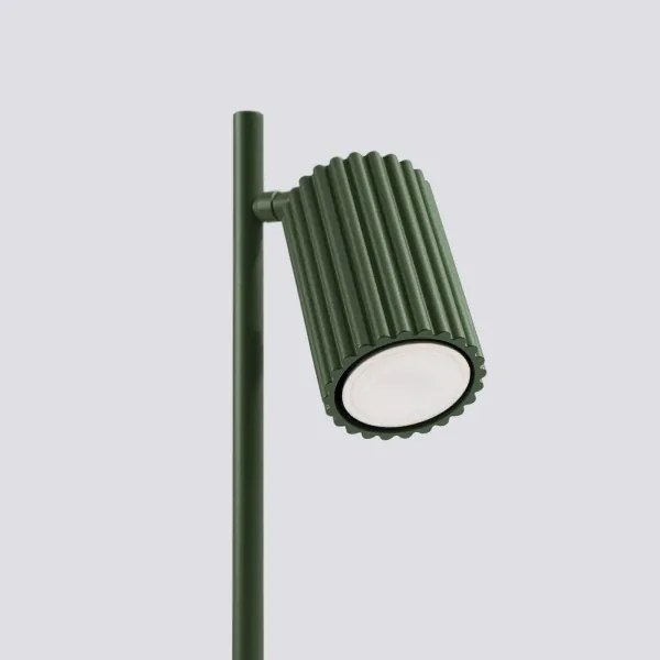 Sollux SL.1624 - Lampada da tavolo KARBON 1xGU10/10W/230V verde