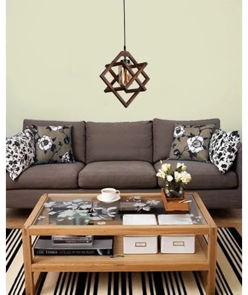 Lampadario su corda BERLINO 1xE27/60W/230V