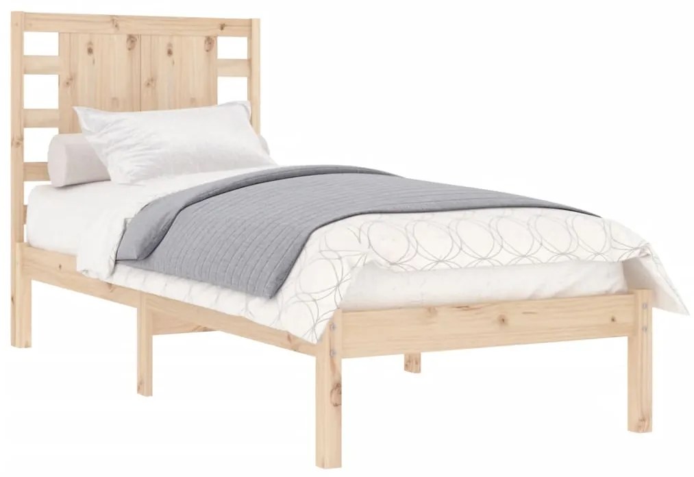 Giroletto in legno massello 90x190 cm single