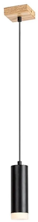 Rabalux 72121 - Lampadario TORAS 1xGU10/5W/230V rovere