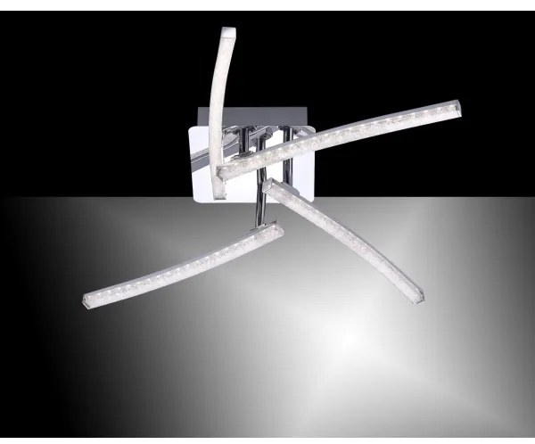 Leuchten Direkt 11291-17 - Lampadario LED da superficie SIMON 4xLED/3W/230V cromo luminoso