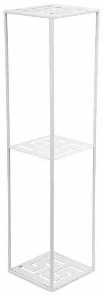 Portafiori 100x24 cm bianco
