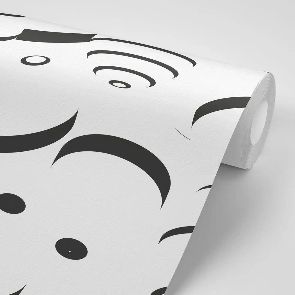 Carta da parati – Motivi interessanti in bianco e nero