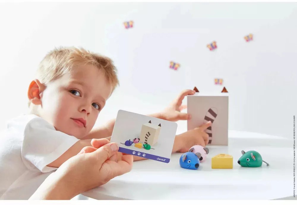Gatto e topolini - Gioco educativo, orientarsi nello spazio