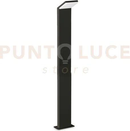 Style paletto ip54 led smd 8,5 w on-off 1050 lm 4000 k nero 100cm
