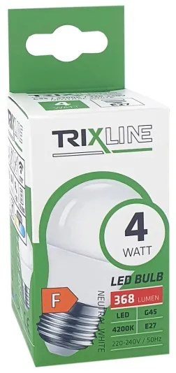 Lampadina LED G45 E27/4W/230V 4200K