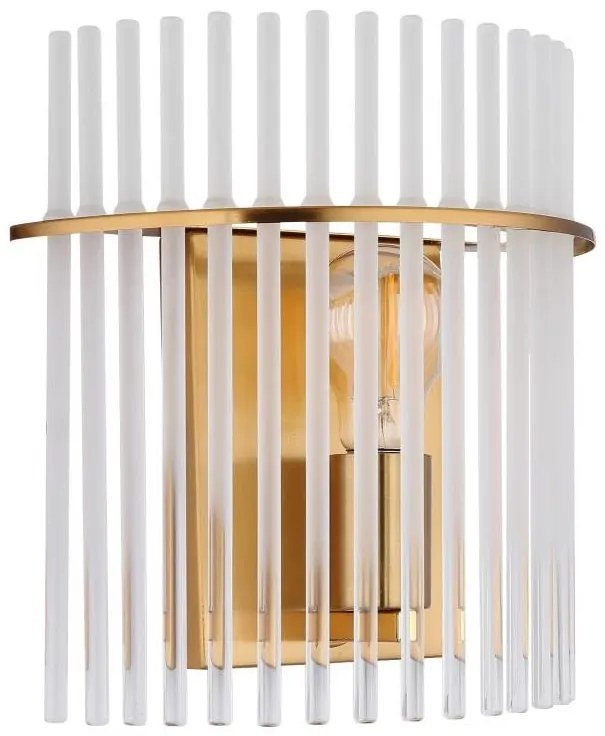 Globo 15698WM - Applique GORLEY 1xE27/60W/230V oro