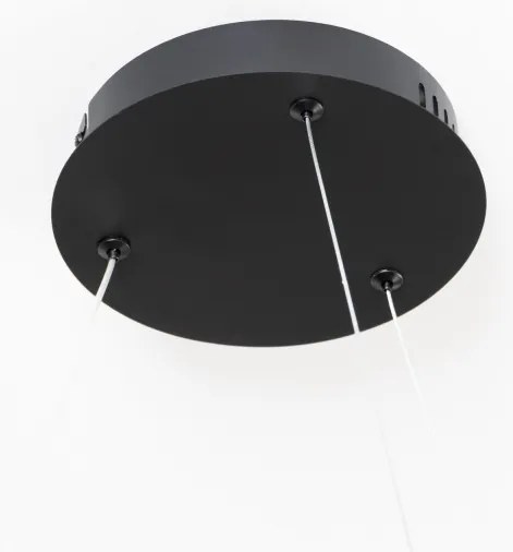 Brilagi - Lampada a sospensione dimmerabile su cavo FALCON SLIM LED/42W/230V Ø 50 cm nero + telecomando